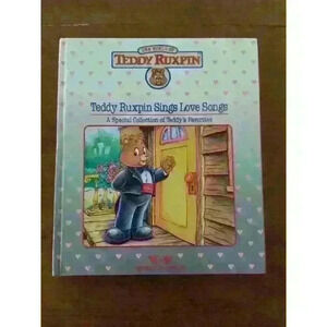 TEDDY RUXPIN Sings Love Songs Book EUC (A12)